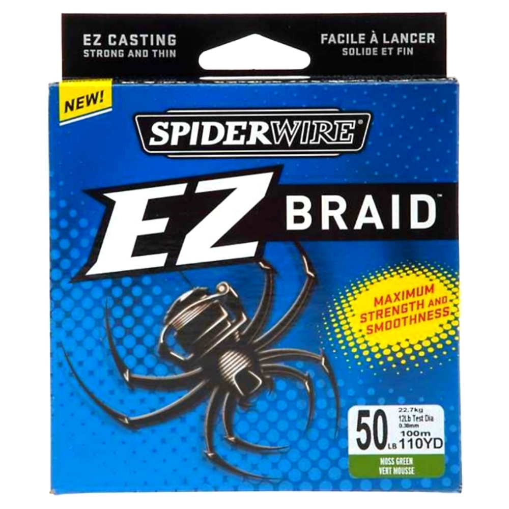 NWT 50 lb EZ Braided Spider wire Fishing Line